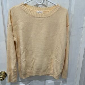 Butter yellow sweater